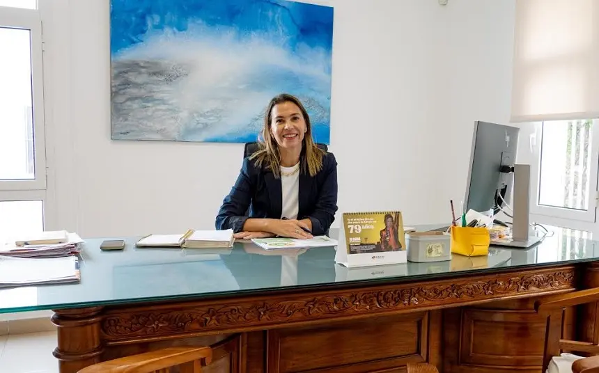 Maite Corujo, concejal de Bienestar Social del Ayuntamiento de Arrecife.