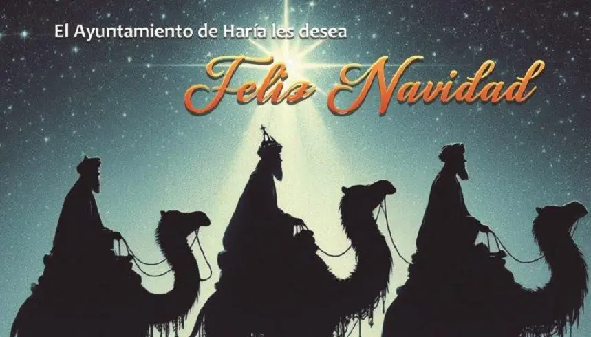 Felicitación navideña del Ayuntamiento de Haría