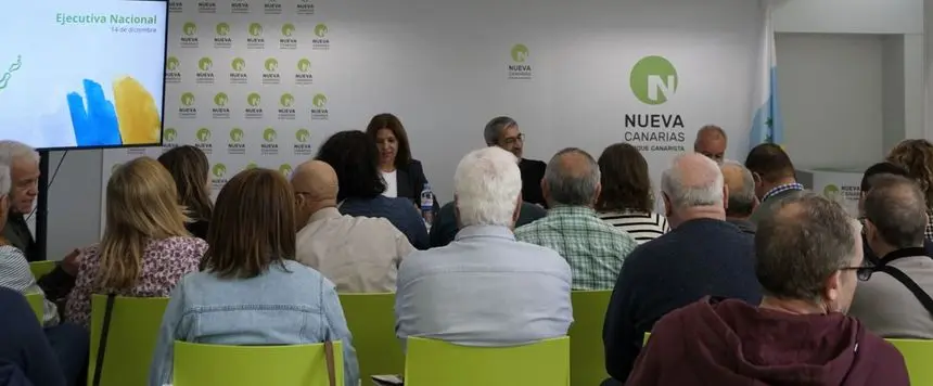 Imagen de un encuentro de la Ejecutiva de Nueva Canarias