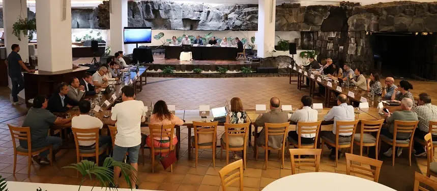 Junta general del Consejo Insular de Aguas de Lanzarote.