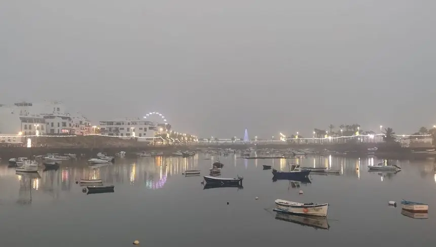 Imagen de la zona del Charco de este tremendo lunes