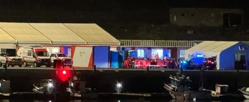 Imagen de archivo de la llegada de otro grupo de inmigrantes.