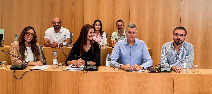 Concejales del PP en el Ayuntamiento de Tías.