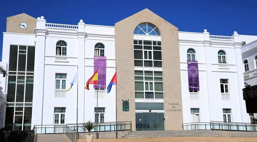 Fachada del Cabildo de Lanzarote.