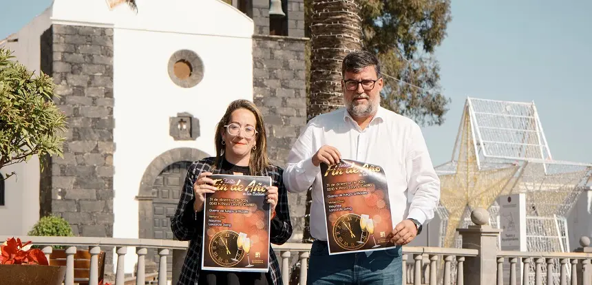 Presentación de la fiesta de Fin de Año de San Bartolomé.