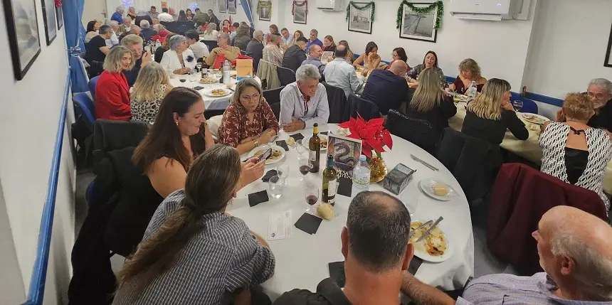 Cena celebrada en los salones de la Casa del Miedo