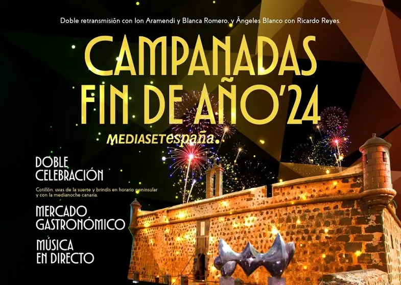 Cartel de las campanadas 2024 de los CACT.
