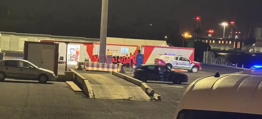 Imagen de archivo reciente de otro operativo similar en Puerto Naos