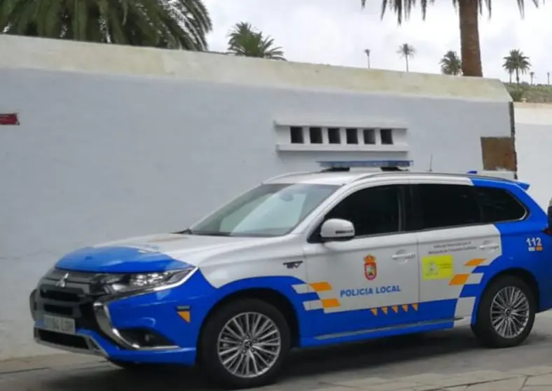 Imagen de archivo de un coche de la Policía Local en Haría