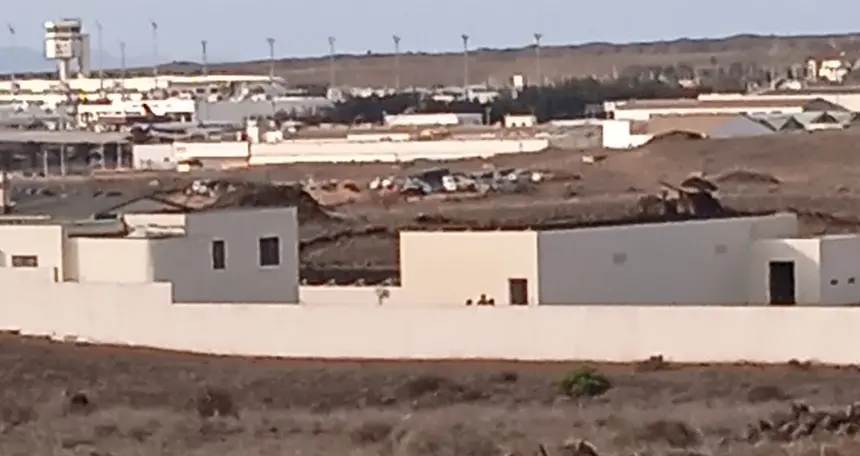 Imagen de los exteriores del centro de menores ubicado en Playa Honda.