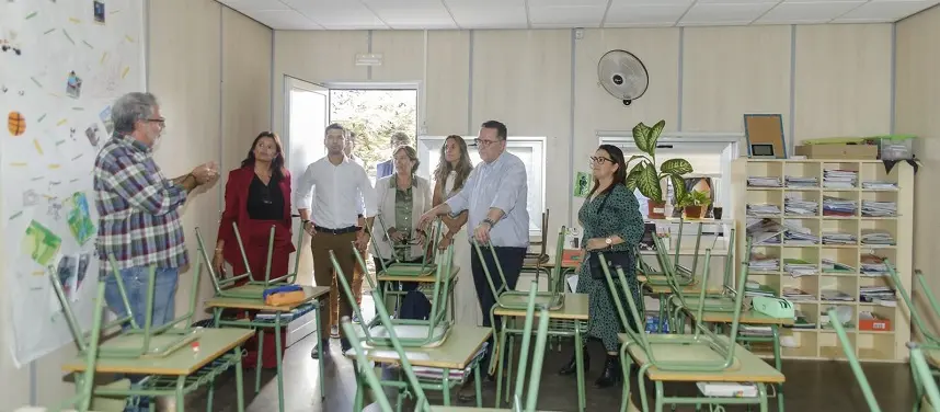 Visita a los colegios de Teguise.