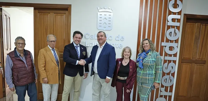Recepción del Cabildo de Lanzarote a