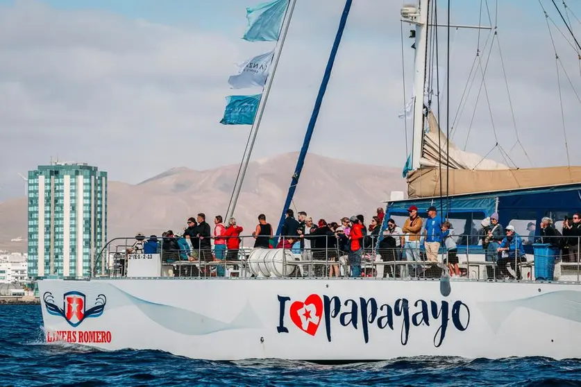 Imagen de la salida de la RORC Transatlantic Race.