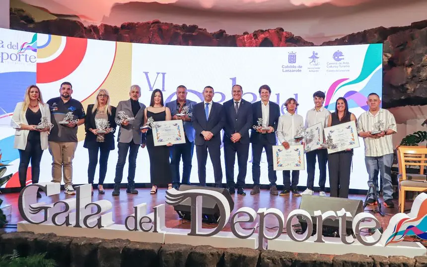 Imagen de la gala del deporte de 2024