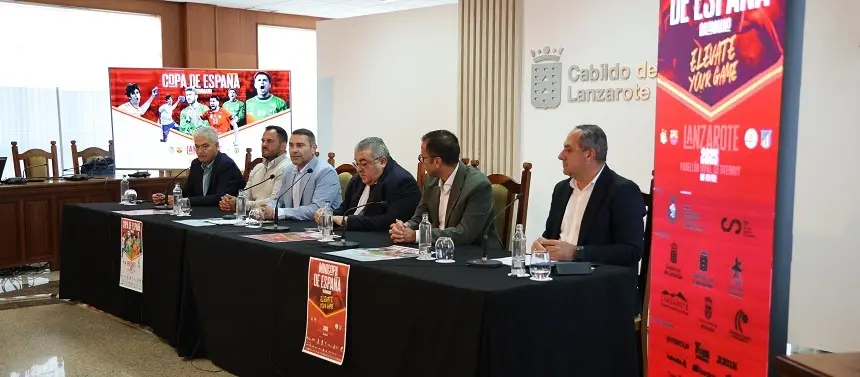 Presentación de la copa y minicopa de España de balonmano.