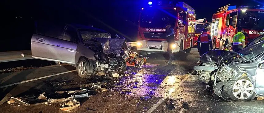 Accidente mortal producido este domingo por la noche en Matagorda.