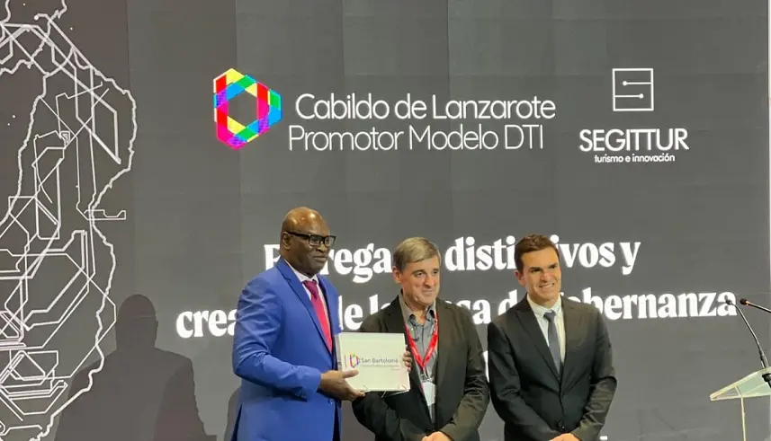 Recepción del reconocimiento en Fitur