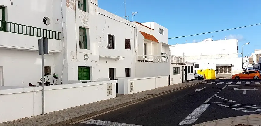 Viviendas del barrio de Valterra en Arrecife, fotografía de Jose Julián Suárez.