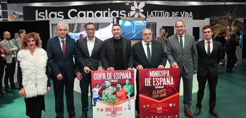 Presentación de la Copa de España en FITUR.