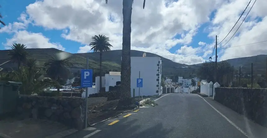 Imagen del lugar en el que se ha creado el nuevo aparcamiento público