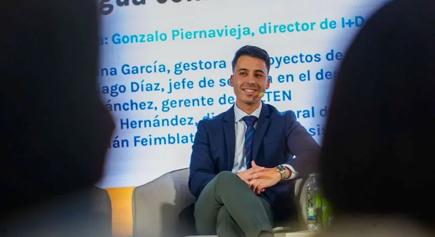 El director general de Energía durante su participación en un evento sobre renovables