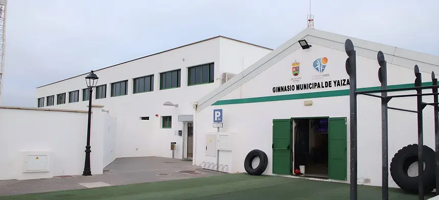 Gimnasio municipal de Yaiza.