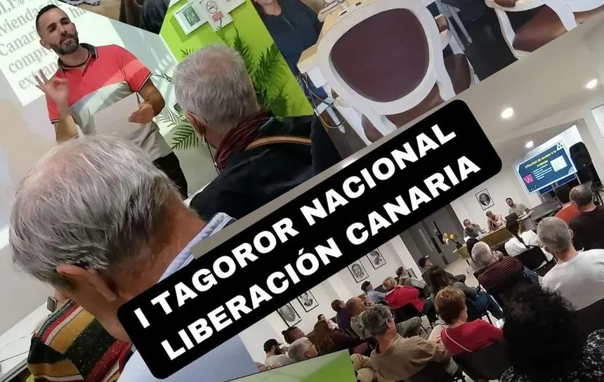 Imagen del cartel anunciador del tagoror.