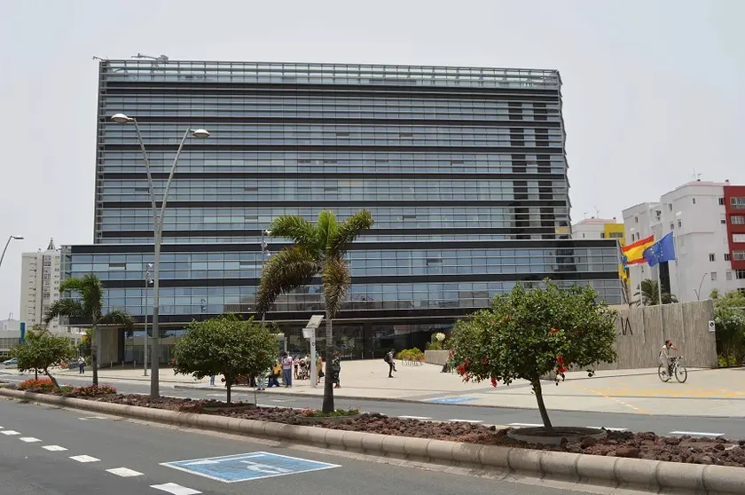 Palacio de Justica de Las Palmas de Gran Canaria.