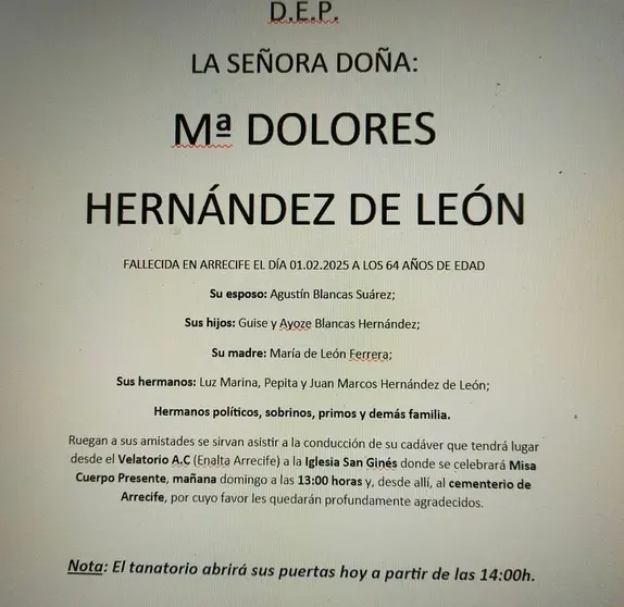 esquela