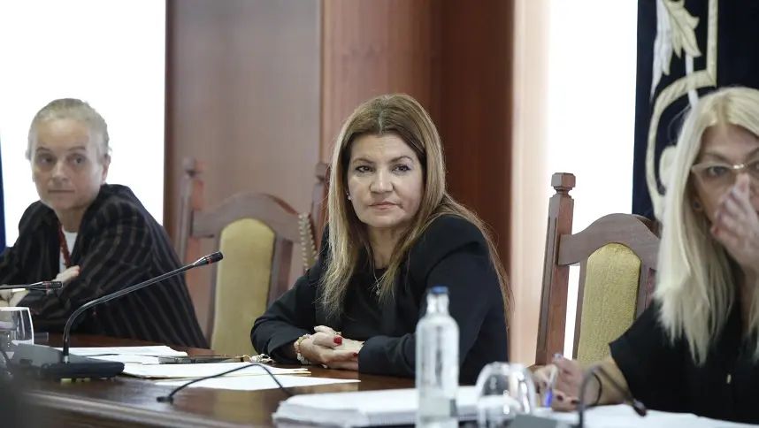 La vicepresidenta, María Jesús Tovar