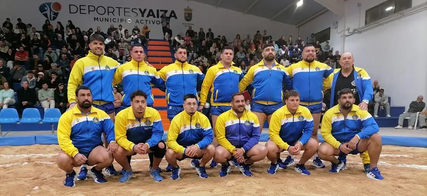 Equipo del Unión Sur Yaiza.