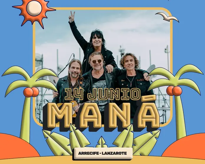 Imagen del cartel del concierto sin definir el sitio exacto donde se celebrará el evento.