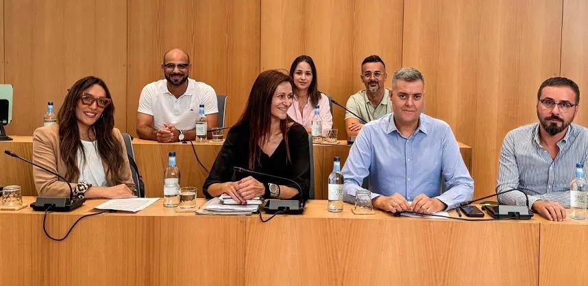 Concejales del PP en el Ayuntamiento de Tías.