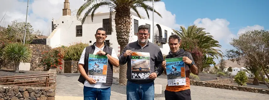 Presentación de eventos de MountainBike en San Bartolomé.