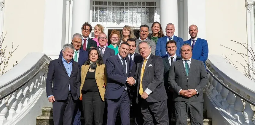 Expedición Lanzarote con parlamentarios irlandeses