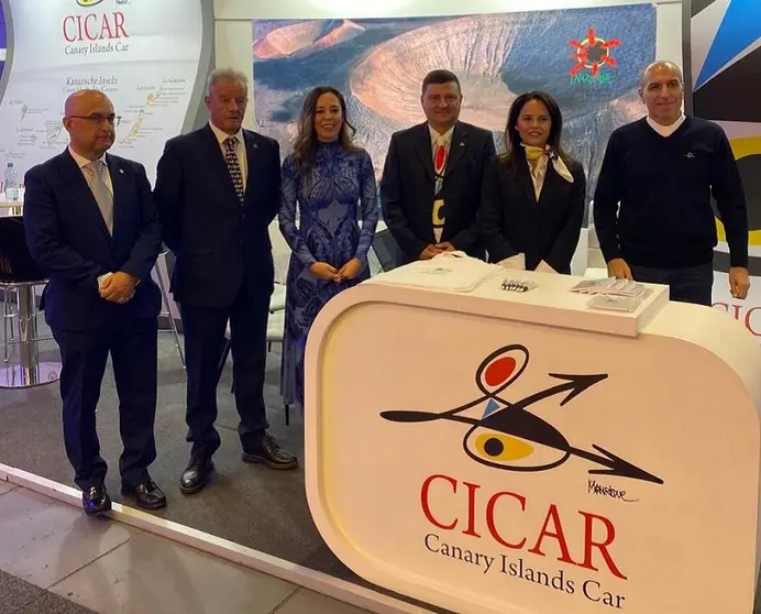 Stand de CICAR en la ITB de 2025.