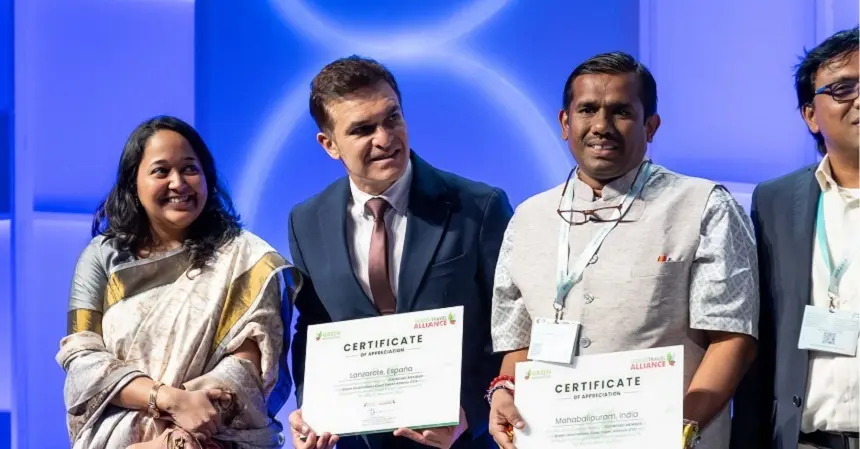 Lanzarote recibienod la distinción de Green Destinations