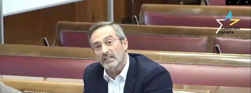 Pedro San Ginés durante la comisión de investigación.