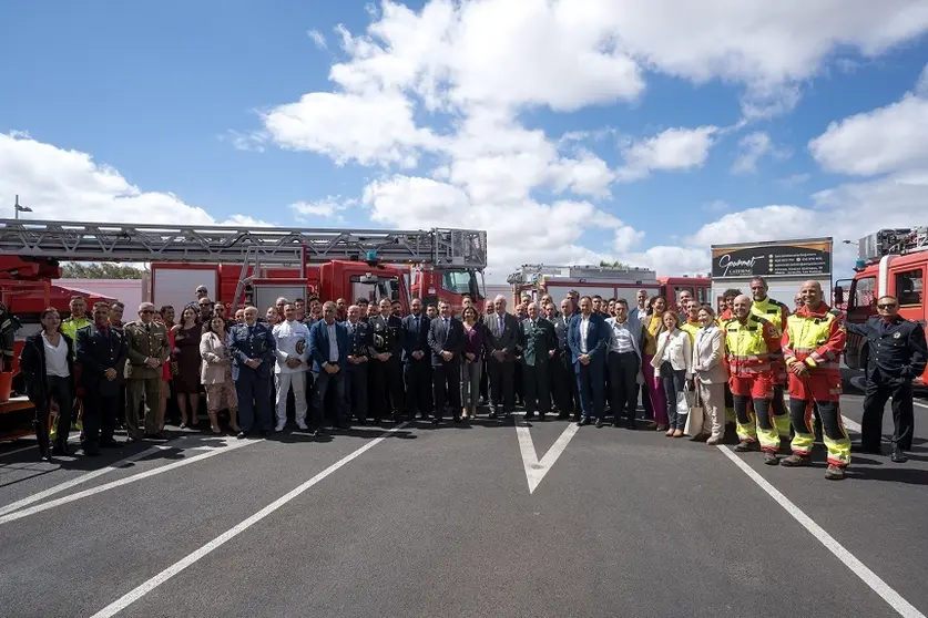 Celebración de San Juan de Dios , patrón de los bomberos.
