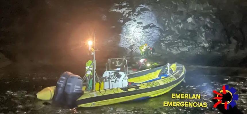 Rescate de EMERLAN en El Poril.