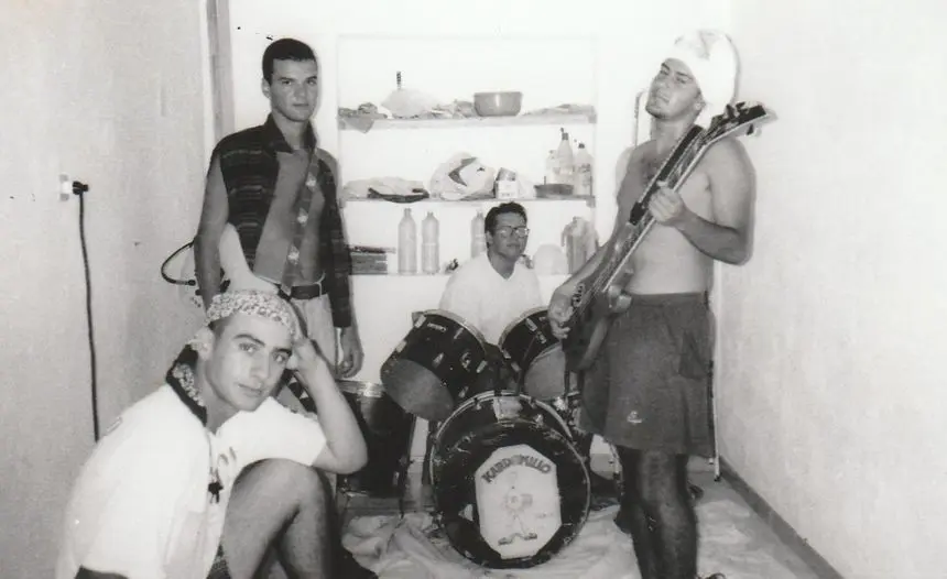 Imagen de la banda en sus orígenes