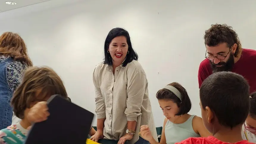Abigail González, concejala de Cultura, en una actividad.