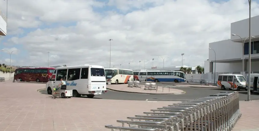 Imagen de una de las zonas del aeropuerto de Lanzarote.