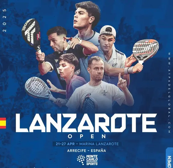 Imagen del cartel oficial que anuncia la prueba en Lanzarote.