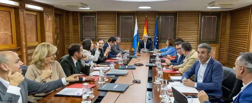 Imagen del encuentro del Consejo de Gobierno de este lunes.