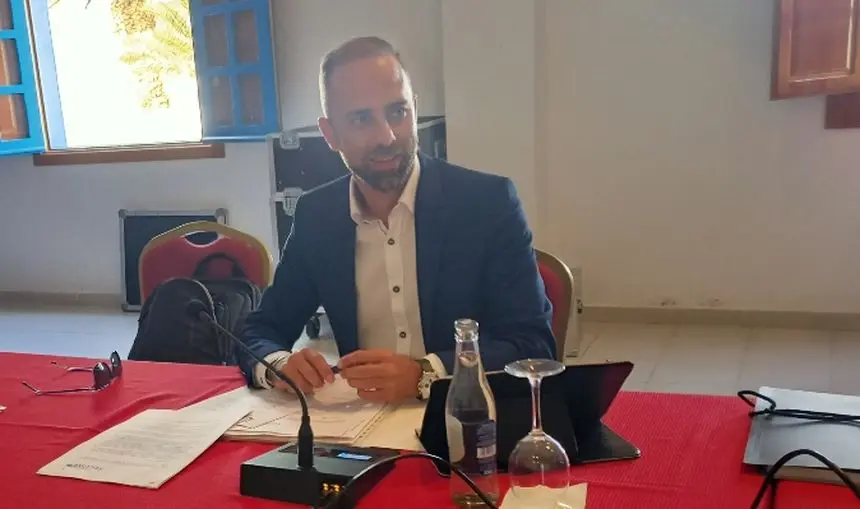 Jonás Álvarez, en sesión plenaria