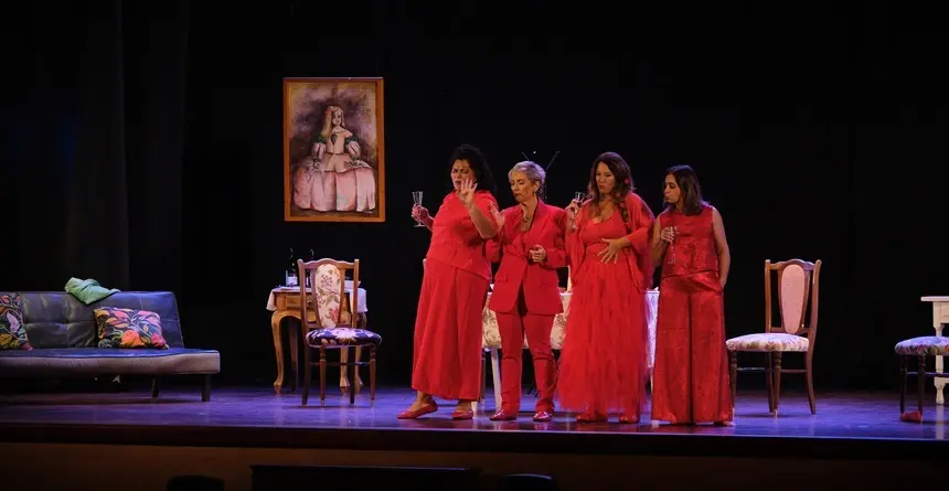 Representación de la primera Semana del teatro de San Bartolomé.