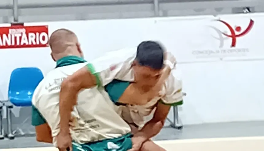 Luchador del Unión Antigua.