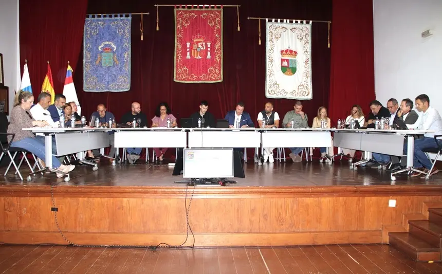 Pleno del Ayuntamiento de Yaiza.