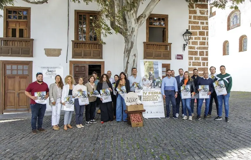 Presentación de la IV Feria de Ganadería, Agricultura y Pesca Teguise